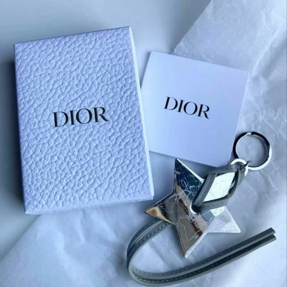 Dior Silver Star Bag Charm